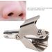 Premium Stainless Steel Nasal Hair Trimmer - Manual Battery-Free Washable with 360 Rotating Cutter for Efficient Ear & Nose Hair Removal - Buy Online on GoSupps.com