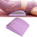 Yushengtai 2 in1-nack correction and lumbar spine stretch back extensor neck and back extensor neck and back extensor back stretcher to relieve neck and back stretch pain purple