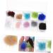 FRCOLOR 4 Boxes Nail Set Magnets Puff Nail Charms Nail Tech Must-Haves Nail Fluffy Balls Nail Pom Manicure Accessories Fluffy Nail Pendant Velvet Decorations Removable 3D - Buy Online on GoSupps.com