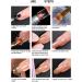 Slip Solution Kit - 60ml Poly Nail Gel Extension Clear Liquid with Anti-Stick Tools | Nail Art Brush Starter Kit - Buy Online on GoSupps.com