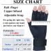 2 Pairs Copper Arthritis Compression Gloves with Wrist Strap - Large/x-Large Black - Relieve Hand Pain, Carpal Tunnel, RSI - for Women and Men - Buy Online on GoSupps.com