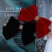 Cimenexe Bohemian Ribbon Bow Hair Clips Black Velvet Bow Hair Clip Big Velvet Ribbon Bow Tie Hair Clip Barrettes Retro Black Satin Bow Hair Clip Bow Winter Decorative Hair Accessories for Women - Buy Online on GoSupps.com