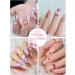 3D Colorful Flower Nail Charms | Acrylic Rhinestone Decorations | Kalolary Nail Art Studs | Gold Silver Caviar Beads | Women Girls | 12 Grids/Box - Buy Online on GoSupps.com