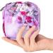 Floral Menstrual Cup & Sanitary Napkin Storage Bag - Roses & Butterfly Design | Portable Menstruation Pads Pouch for Girls & Women (Color 2) - Buy Online on GoSupps.com