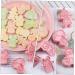 Alipis 1 Biscuit Mold Fudge Animal Crackers Pasties Fruit Muffin Mold Biscuits Cutter Metal 3D Bake Cookies 7.6x5cm Pink - Buy Online on GoSupps.com