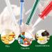 4-Piece Pet Pill Shooter Syringe Dispenser Set for Cats Dogs - Safe Reusable Medical Feeding Tool in Blue, Green, Red & White - Buy Online on GoSupps.com