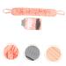 Hemoton 1 Set Bath Towel & Loofah Mitts - Pink Fiber Scrub Gloves & Body Puff - International Shipping Available - Buy Online on GoSupps.com