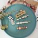 Meihayi 20 PCS Pearl Hair Clips Set - Fashion Acrylic Resin Barrettes for Women - Stylish Hairpins for Party & Wedding Styling - Buy Online on GoSupps.com