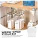 HAPINARY 3pcs Laundry Storage Box Laundry Bottle Tide Laundry Liquid Plastic Transparent - Buy Online on GoSupps.com