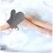 VILLCASE 2pcs White Felt Sauna Gloves - Body Scrub Mitt for Dead Skin Removal - Bath Scrubber Accessories - Buy Online on GoSupps.com