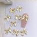 Metal Nail Art Studs 3D Metal Nail Art Jewelry Decorations Bows Rabbits Moon Multi-Shapes Nail Decoration Accessories Nail Art Jewels - Buy Online on GoSupps.com