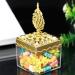 lxuebaix 12pieces Square Candy Box Multifunction Clear Plastic Household for Wedding Birthday New Year Party Decoration Candy Box Silver - Buy Online on GoSupps.com
