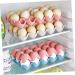12 Egg Tray Food Tray Fridge Refrigerator Ceramic Egg Keeper Ceramic Egg Holder Bracket Ceramics - Buy Online on GoSupps.com