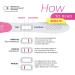 Conceive Plus Pregnancy Test 2-Pack - Early Detection - Easy, Discreet & Accurate Home Pregnancy Test - Fast Results in 3 Minutes - Buy Online on GoSupps.com