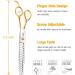JASON 7.5 Curved Dog Grooming Scissors - Sharp & Comfortable Shear for Cats and Pets - Right-Handed Groomers Trimming Kit - Light-Weight C-7.5 Chunker - Buy Online on GoSupps.com