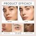  homomdy Brightening and moisturizing concealer smoothing toning cream lightweight waterproof foundation covers imperfections reduces blemishes and imperfections evens skin tone (2 pcs) - Buy Online on GoSupps.com