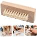MAGICLULU Pedicure Tools Pedicure Tools Natural Bristle Nail Cleaning Two- sided Fingernail Brush Wooden Toe Brush Scrubber for Bath Shower Pedicure Nail Art Nail Scrubber Nail Scrubber - Buy Online on GoSupps.com