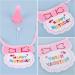 Kaket Cat Birthday Outfit Puppy Birthday Bib Small Dog Birthday Party Hat Dog Birthday Bandana Pet Birthday Accessories (Pink) - Buy Online on GoSupps.com