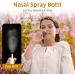 3 Pcs 30ML Amber Glass Nasal Spray Bottles - Refillable Sinus Relief Sprayer Set with Labels and Funnels - Travel Size Reusable Perfume Atomizers - Buy Online on GoSupps.com