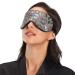 Haskirky Light Blocking Eye Mask | Adjustable Breathable Adult Men and Women | Travel, Yoga, Meditation | Deep Sleep Comfort | Silver Brown Leopard - Buy Online on GoSupps.com