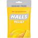 HALLS Relief Sugar Free Honey-Lemon Cough Drops - 25 Total Drops - Buy Online on GoSupps.com