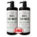 Dead Sea Collection 3 in 1 Body Wash for Men Eucalyptus Cleanser for Body Hair and Face - Pack of 2 Bottles (33 8 Fl. Oz. Each)