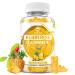 Berberine Gummies with Ceylon Cinnamon 1500mg High Potency Berberine HCL Supplement for Immune and Metabolism Support Sugar Free Organic Berberine Gummies Pineapple Flavor - 60 Count Pineapple 60 Count (Pack of 1)