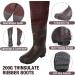 HISEA Neoprene Fishing Chest Waders with Cleated Bootfoot - Brown - Size M10/W12 - Buy Online on GoSupps.com