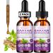 7-in-1 Kava Kava Root Extract Supplement 2Pack High Concentration Kava with Ashwagandha Lemon Balm Valerian Root Magnesium for Relaxation Cognitive Support and Immune System 1 Fl Oz 2 Fl Oz (Pack of 1)