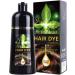 3 in 1 Hair Dye Shampoo Natural Plant Ingredients Black Hair Dye Shampoo Instant Hair Color Shampoo for Women and Men 500ml - Buy Online on GoSupps.com