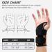 ABYON Copper Carpal Tunnel Wrist Brace for Arthritis & Tendonitis - Night Splint for Men and Women - S/M Left Hand - Buy Online on GoSupps.com