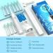 Buy Sonic Electric Toothbrush for Adults - 8 Brush Heads 60-Day Battery 5 Modes & Timer | White Electric Toothbrush - Buy Online on GoSupps.com