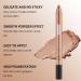 Waterproof Eyeshadow Pen Crayon Stick - Light Bronze | Long-Lasting Shimmer Cream Eyeliner Pencil for Glitter Eye Makeup - Buy Online on GoSupps.com