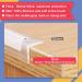 Baby Proofing  100% Silicone Edge Protector Strip  Soft Corner Protectors for Kids  6.6ft Pre-Tape Adhesive Corner Protectors for Furniture Against Sharp Corners for Cabinets  Tables  Drawers 0.6x0.6in width (6.6ft length) - Buy Online on GoSupps.com