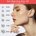 Professional Reusable Ear Piercing Kit with Silver Earrings Set - 18 Pairs Stud Earrings Included - Perfect for Home and Salon Use (Black) - Buy Online on GoSupps.com