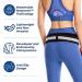 2PC Sacroiliac SI Joint Belt | Adjustable Hip Braces for Pain Relief | Lower Back Support for Men & Women | Compression Band for Stabilization (Size 21-40 - Buy Online on GoSupps.com