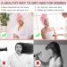 ACKSONSE HAARTURBAN 3-Piece Quick-Drying Microfiber Turban Towel Set for Women - Pink Hair Towels with Button & Headband - Buy Online on GoSupps.com