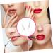 Ipetboom 36 Pcs Silicone Lip Brush Set - Lipstick Applicators Lip Balm Sponges & Makeup Tools for Perfect Lips - Buy Online on GoSupps.com