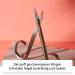 Rubis Classic Curved Nail Scissors - High-Quality Pointed Professional Fingernail & Cuticle Scissors for Precision Care - Buy Online on GoSupps.com