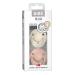 BIBS De Lux Collection Baby Pacifiers - BPA-Free and Made in Denmark | Set of 2 Ivory/Blush Soothers | Size 0-6 Months - Buy Online on GoSupps.com