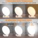 UV-Free Light Therapy Lamp | 10000-38600 Lux LED Daylight Sun Lamp | 3 Color Temperature Options | 10 Brightness Levels | 75 Rotatable Stand | Ideal for Rainy Season | Orange - Buy Online on GoSupps.com
