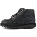 Kickers Kick Hi Vegan Little Kid Black School Shoes - Buy Online on GoSupps.com