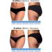 EvaWear Menstrual Period Panty - Absorbent Tampon Alternative - Black - Hipster M Medium - Buy Online on GoSupps.com