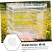 LIFKICH Watermelon Shaping Fruit Transparent Strawberry Forming Shaping Mould Vegetable Growth Mold Tool Square Watermelon 15x15cm Transparent - Buy Online on GoSupps.com
