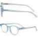 Readerest Blue Light Blocking Reading Glasses - Light Blue (2.00x Magnification) | Stylish Computer Eyeglasses for Men & Women - Antiglare UV Protection Reduce Eye Strain - Buy Online on GoSupps.com
