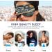 Starry Night Van Gogh Sleep Mask - Comfortable Light Blocking Eye Mask for Travel & Sleep | Adjustable Blindfold for Men & Women - Buy Online on GoSupps.com