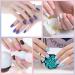Queekay 12 Sheets Solid Color Nail Stickers Glitter Nail Polish Strips Self Adhesive Nail Polish Stickers Manicure Full Nail Wrap DIY Color Nail Decor for Women Nail Art(Pastel Color) - Buy Online on GoSupps.com