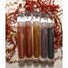 10 Pack 5ml Empty Lip Gloss Tubes with Wands | Transparent Containers for DIY Lip Gloss | Clear Crystal Design with Rubber Stoppers - Buy Online on GoSupps.com