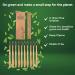 Bamboo Aesthetic Toothbrush Wood Set of 10 | Ultra Soft Bristles | Charcoal Infused | American Brand | Upgrade Hygiene & Reduce Waste | Earth Friendly - Buy Online on GoSupps.com