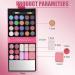 PhantomSky 32 Colours Eyeshadow Palette Makeup Contouring Kit with Lipgloss Blusher - Professional and Daily Use - Buy Online on GoSupps.com